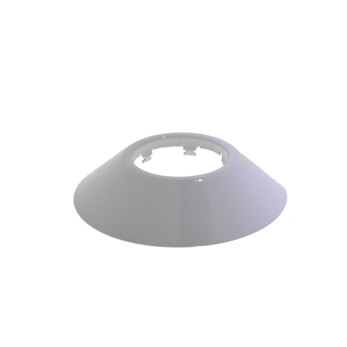 RASCO/Reliable Model XL Commercial Conical Fire Sprinkler Escutcheon, White, ZXCPW 6801080000