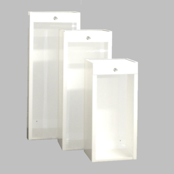 Activar/JL Fire Extinguisher Cabinet - Surface Mount White - Available In Multiple Sizes - WeSupplyIt.com