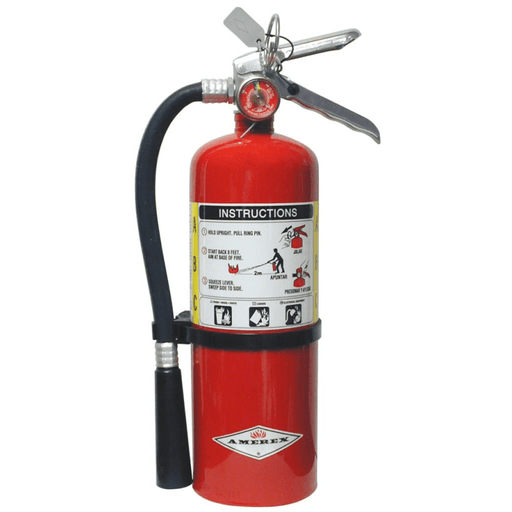 Amerex B500 Fire Extinguisher, ABC, 5lb, 2A10BC, With Wall Bracket - WeSupplyIt.com