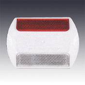 Model 828 Standard Type C Two Way Clear & Red Reflective Plastic Pavement Marker 4" - WeSupplyIt.com