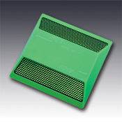 Model 921 Standard Type GG Two Way Green Reflective Plastic Pavement Marker 4" - WeSupplyIt.com