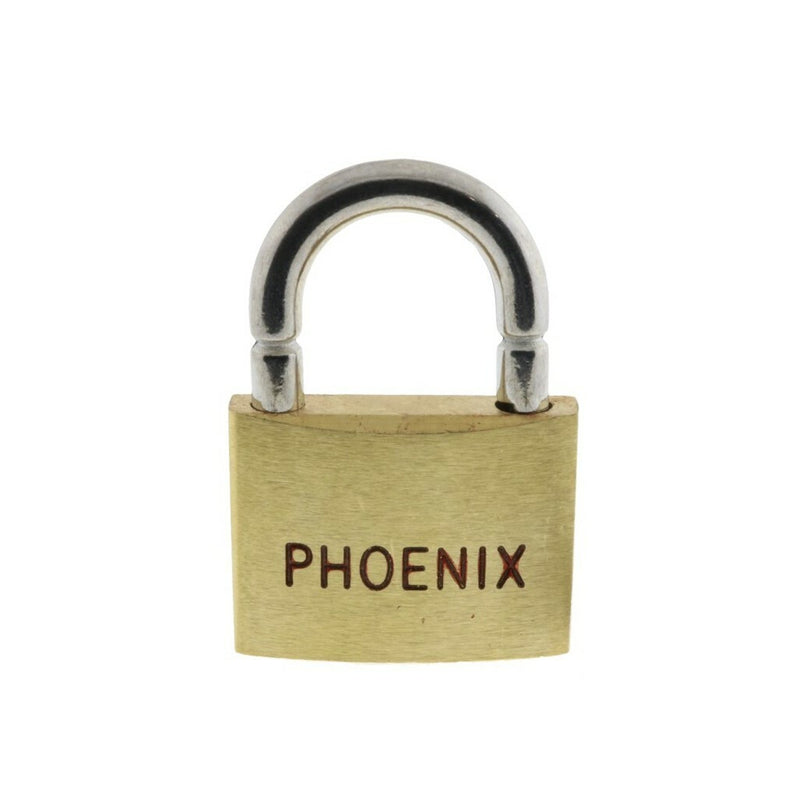Phoenix Breakaway Lock With Break Shackle - Keyed Alike Brass - WeSupplyIt.com