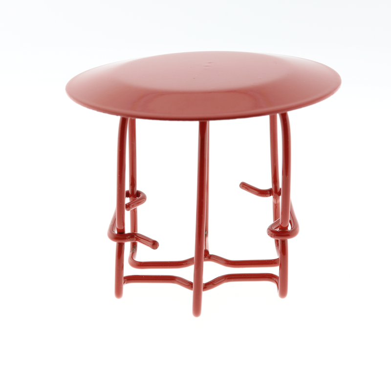 Fire Sprinkler Head Guard, 1/2" and  3/4"  Standard, One Piece with Baffle, Red - WeSupplyIt.com