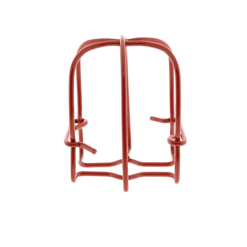 Fire Sprinkler Head Guard, 1/2" and  3/4"  Standard, One Piece, Red - WeSupplyIt.com