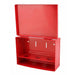 Fire Sprinkler Spare Head Box - 3 Head - Red - W510 - WeSupplyIt.com