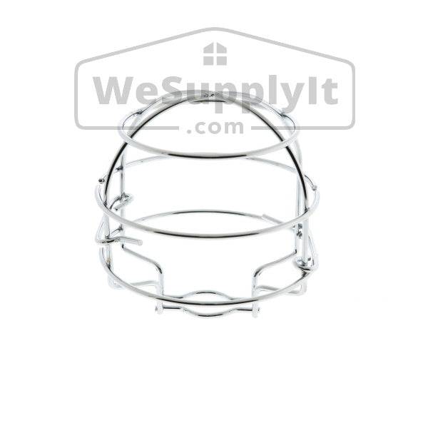 Fire Sprinkler Head Guard, Recessed, One Piece, 1/2", Chrome - WeSupplyIt.com