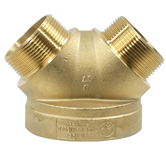 FDC Roof Manifold, 4" x 2 1/2" x 2 1/2", Straight, NPT - W353 - WeSupplyIt.com