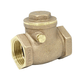 Brass Swing Check Valve With Rubber Seat, Lead Free,  1 1/2" - WeSupplyIt.com