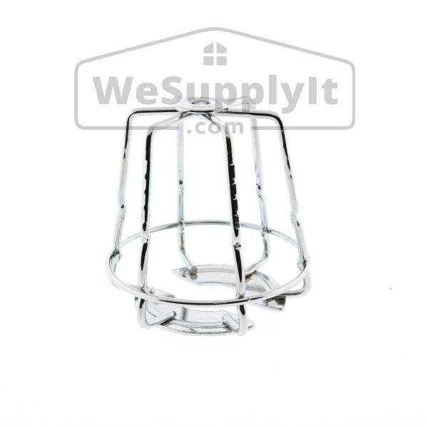 Fire Sprinkler Head Guard, Mini, One Piece, 1/2" or 3/4" Chrome - WeSupplyIt.com