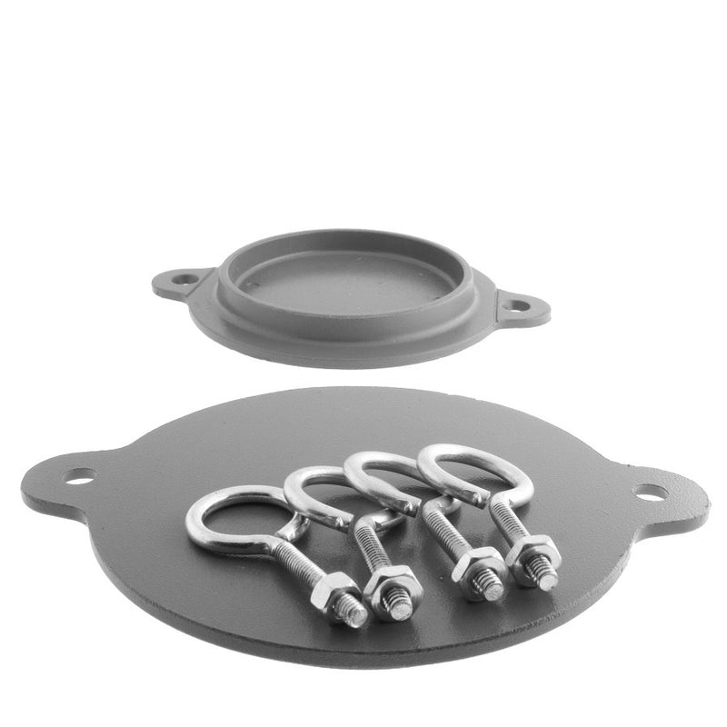 Fire Department Connection FDC Aluminum Break Away Caps  3" Yellow (Set of 2) - WeSupplyIt.com