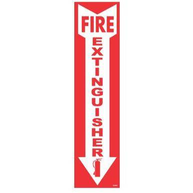 Cato "Fire Extinguisher" Arrow Sign - Vinyl - Available in Multiple Sizes -  S102 - WeSupplyIt.com