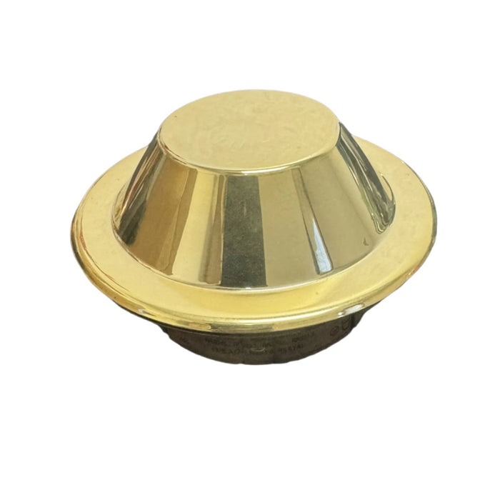 RASCO/Reliable Model CCP Domed Concealed Fire Sprinkler Escutcheon, CCP5/16, Bright Brass 135 Degree, CCP05BB76, 6887171305 - WeSupplyIt.com