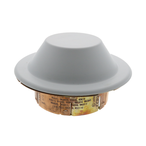 RASCO/Reliable Model CCP Domed Concealed Fire Sprinkler Escutcheon, CCP1/2, White 135 Degree, CCP0W76, 6887161318 - WeSupplyIt.com