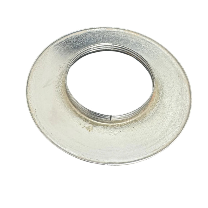 GEM Threaded Flush Escutcheon, White - WeSupplyIt.com