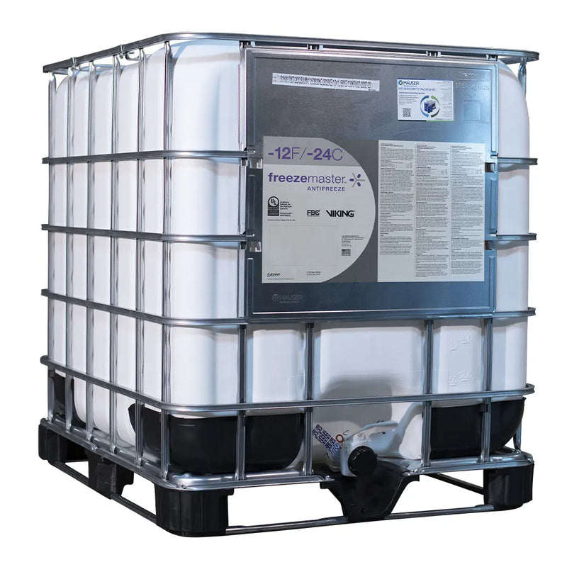Freezemaster™ -12F Antifreeze For Fire Sprinkler Systems, 275 Gallon Crate, FRZ27-T275B - WeSupplyIt.com