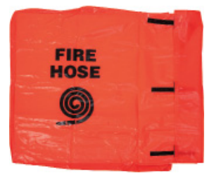 Fire Hose Cover for Hose Rack, Plastic, Red - WeSupplyIt.com