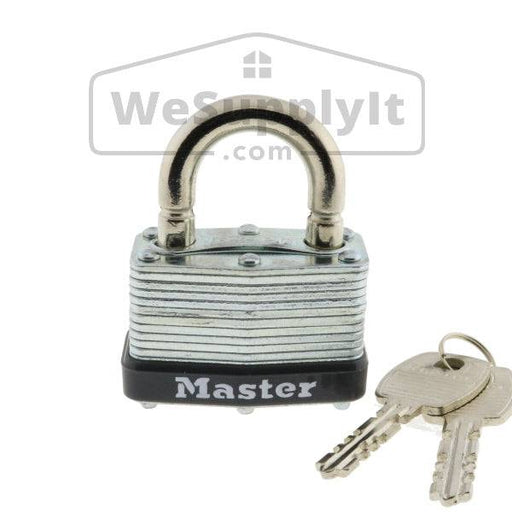 Breakaway Lock With Break Shackle - Master Keyed Alike Steel - W1221 - WeSupplyIt.com