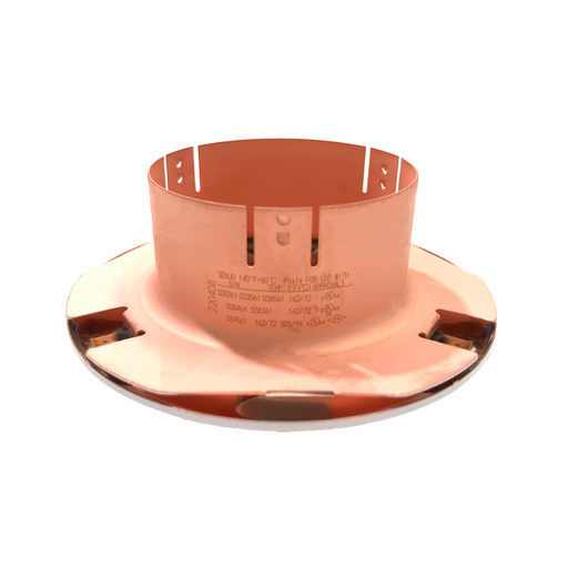 Senju Model RC Concealed Fire Sprinkler Cover Plate Escutcheon, 3 1/4" OD, White, 140 Degree, 90000-004-0611 - WeSupplyIt.com