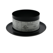 Tyco Style 10 Recessed Fire Sprinkler Escutcheon,  1/2" NPT, Black, 56-701-6-010 - WeSupplyIt.com