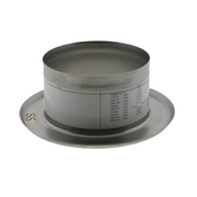 Tyco Style 10 Recessed Fire Sprinkler Escutcheon,  1/2" NPT, Stainless Steel, 56-701-1-010 - WeSupplyIt.com