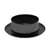 Victaulic Model V34 FireLock Recessed Fire Sprinkler Escutcheon 3/4" NPT, 1/2" Adjust, Black, SE120000B0 - WeSupplyIt.com