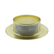 Tyco Style 50 Recessed Fire Sprinkler Escutcheon 1/2" NPT, Brass, 56-711-2-010 - WeSupplyIt.com