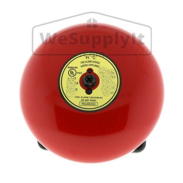 Electric Bell, 120VAC, 10" - W322 - WeSupplyIt.com