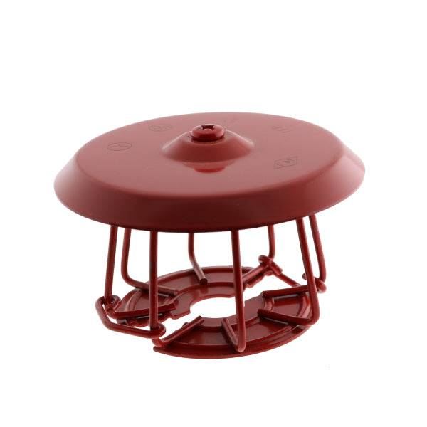 Tyco® Model G1/S1 Fire Sprinkler Head Guard With Water Shield, Red, 56-938-1-066 - WeSupplyIt.com