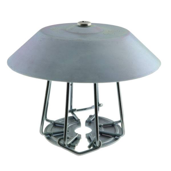 Tyco® Model G4/S3 Fire Sprinkler Head Guard With Water Shield, Zinc, 56-937-9-066 - WeSupplyIt.com