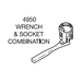 Tyco Wrench 4950 Wrench & Socket Combo - W1126 - WeSupplyIt.com