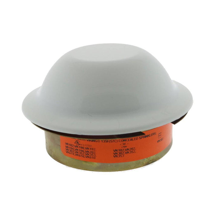 Viking Concealed 12381 Label 12382A Domed Pendent Cover Plate - White 135 Degree - WeSupplyIt.com