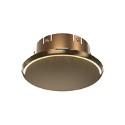 Viking Mirage Cover 13504 Label 13502C Push On Concealed Fire Sprinkler Cover Plate Escutcheon, Standard Small 2 3/4" OD, Antique Brass, 165 Degree White Label, 13504BC/A - WeSupplyIt.com