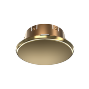 Viking Mirage Cover 13504 Label 13502C Push On Concealed Fire Sprinkler Cover Plate Escutcheon, Standard Small 2 3/4" OD, Bright Brass, 165 Degree White Label, 13504BC - WeSupplyIt.com
