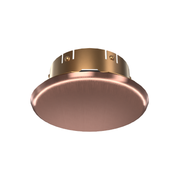 Viking Mirage Cover 23190 Label 23192C Thread On Concealed Fire Sprinkler Cover Plate Escutcheon, Standard 2 3/4" OD, Brushed Copper, 165 Degree White Label, 23190EC/B - WeSupplyIt.com