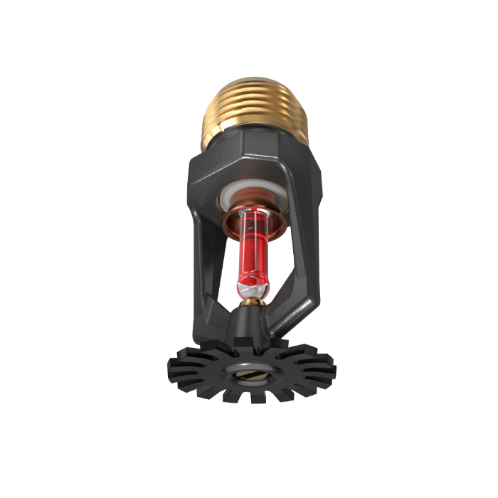 Viking® VK102, Model M, 5.6K, Standard, Pendent, SR, 1/2" NPT, Black 155 Degree 12987MB/B Fire Sprinkler Head - WeSupplyIt.com