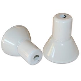 401 Steel Extended Cup and Skirt Escutcheon 2 Piece Set - 1/2" NPT - Available In Multiple Colors