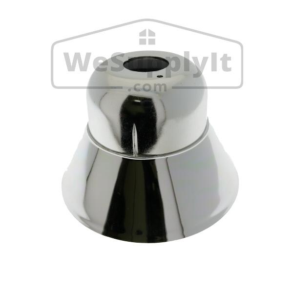 401 Stainless Steel Escutcheon Cup and Skirt 2 Piece Set - Multiple Head Sizes - W1175