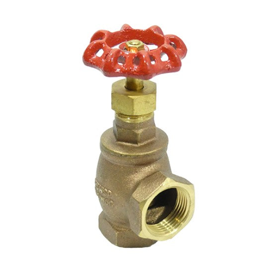 Brass Angle Valve For Fire Sprinkler Systems - Available In Multiple Sizes - W162