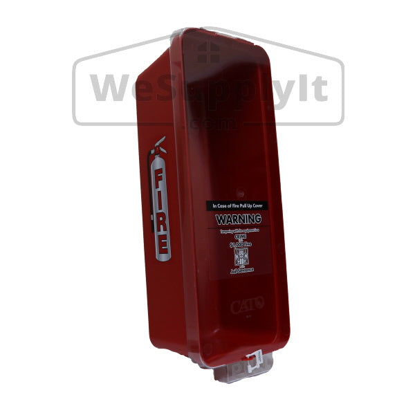 Cato Warrior Fire Extinguisher Cabinet For Fire Extinguishers - Plastic - Available In Multiple Colors And Sizes - W1176