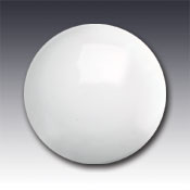 Plastic Non-Reflective Button Type 929 A Round White 4" Pavement Marker