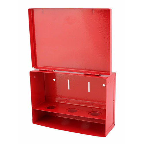 Fire Sprinkler Spare Head Box - 3 Head - Red - W510