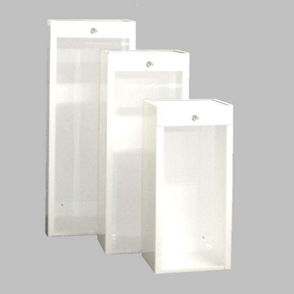 Activar/JL Fire Extinguisher Cabinet - Surface Mount White - Available In Multiple Sizes