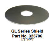 Globe Head Guard, GL Series Sheild 1/2" NPT - 325706