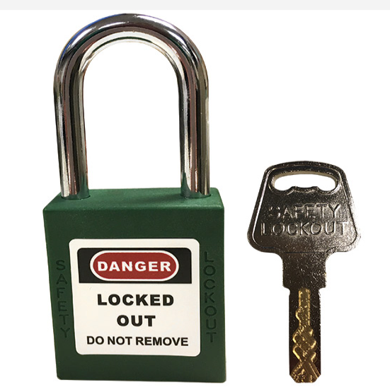 Safety Lockout Steel Shackled Padlock - W140