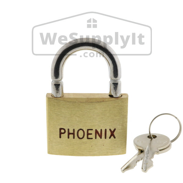 Breakaway Lock With Break Shackle - Phoenix Keyed Alike Brass - W698